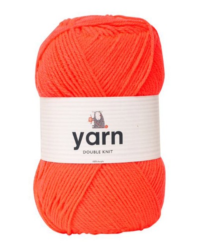 Wool bright coral shade - dk,