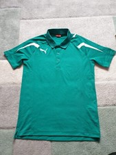 Puma Polo Shirt Teamsport Poloshirt PowerCat Polo Green Size Medium