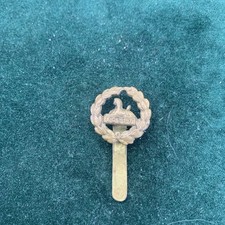 The Gloucestershire Regiment Rear Cap Badge, Fine Vintage Condition, British