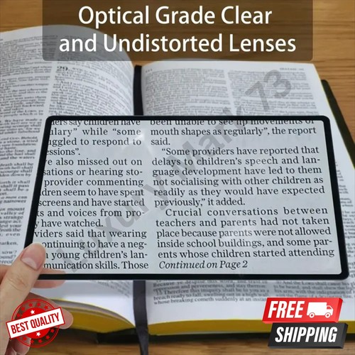 Book magnifier for - book,