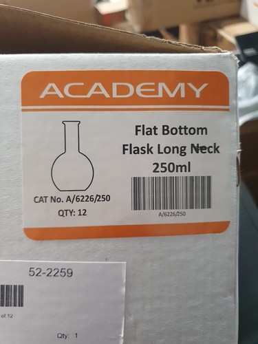 Academy boiling glass - boiling, flask
