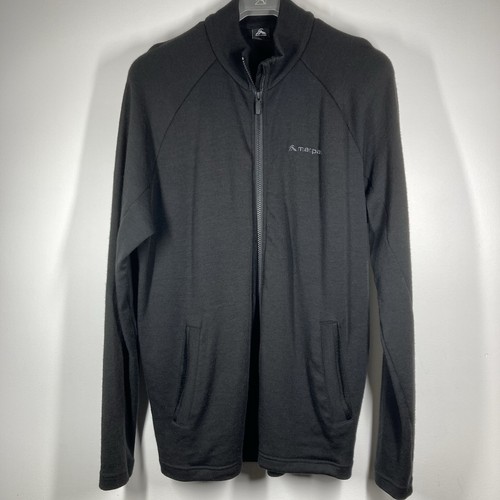Macpac 100 merino wool zip - merino,