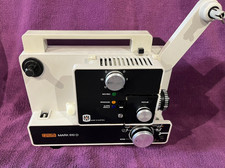 EUMIG 610D DUAL GAUGE STANDARD 8 & SUPER-8 SILENT PROJECTOR - C/W UK WARRANTY