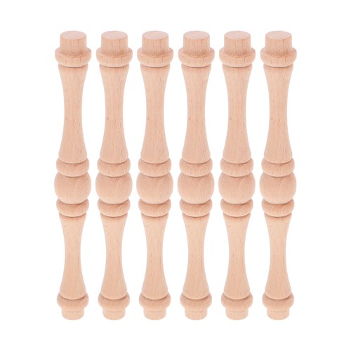 Pcs wood spindles for - 6,