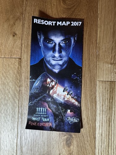 Thorpe park resort 2017 - 2017, map
