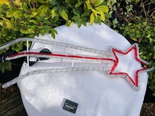 Shooting Star Rope Light Christmas Light 90cm Width Indoor / Outdoor Working