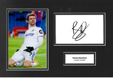 Patrick Bamford Signed 12x8