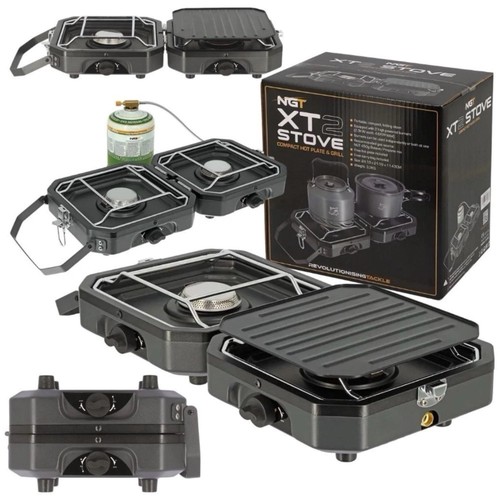 Ngt stove twin gas - xt, camping