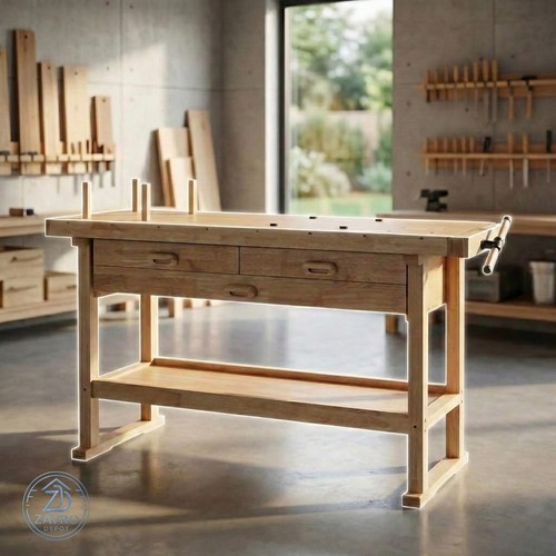 Workbench 3 drawer - workbench, 3-drawer