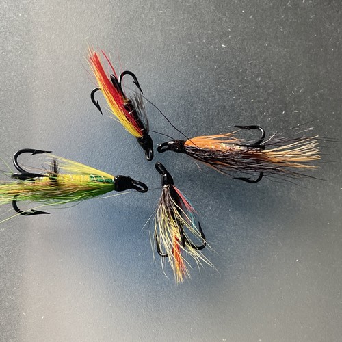 Joblot salmon fishing flies - fishing,