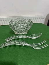 Vintage Pressed Glass Bowl