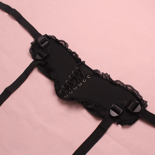 Adjustable strapon harness for - harness,