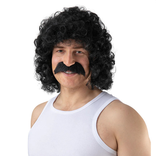 Perm moustache adults - moustache,