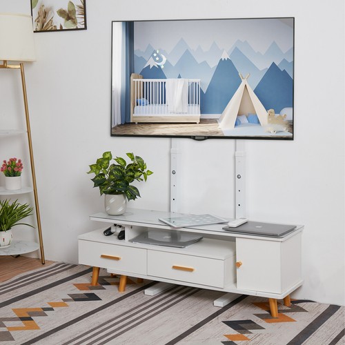 White tall floor - tv,