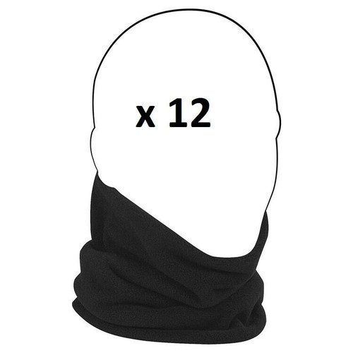 12x black fleece - 12x, neck
