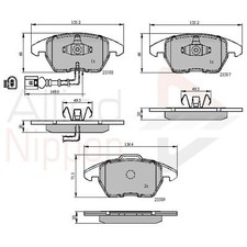 Brake Pads Set For VW Passat