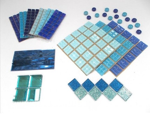 Mosaic tile kit mixed - tile, kit.