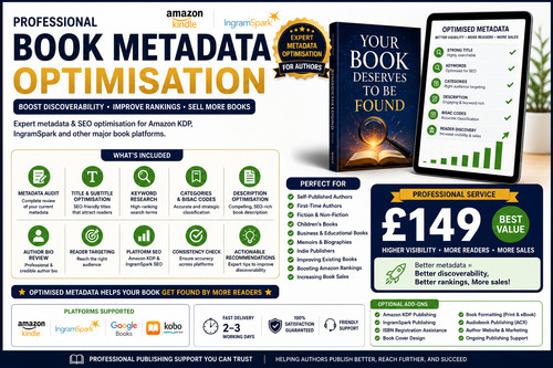 Book metadata optimisation - metadata,