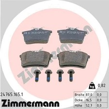 REAR BRAKE PAD SET DISC BRAKE
