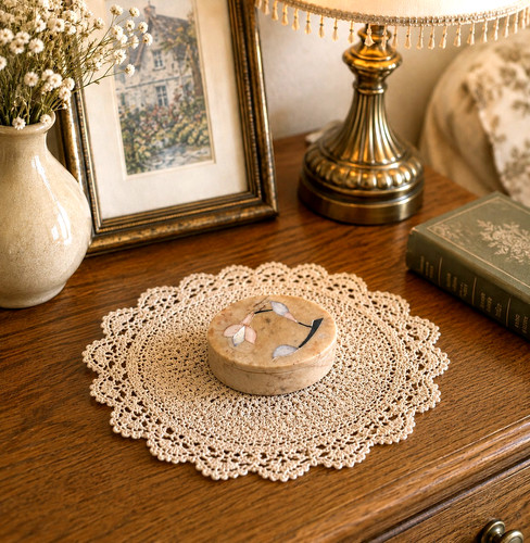 Vintage soapstone trinket - soapstone,