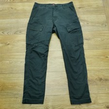 Levi's XX Cargo Trousers Mens W33 L30 Grey Regular Fit Tapered Leg Stretch Army