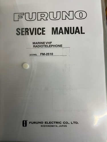 Furuno 2510 marine vhf - fm-2510,