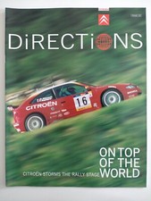 CITROEN DIRECTIONS Xsara Rally Car HDi Saxo CX Classics Issue No.22 1990s