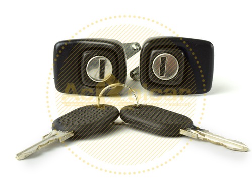 Pair external locks left - external, +
