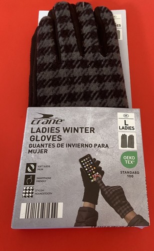 New crane ladies grey black - new!,