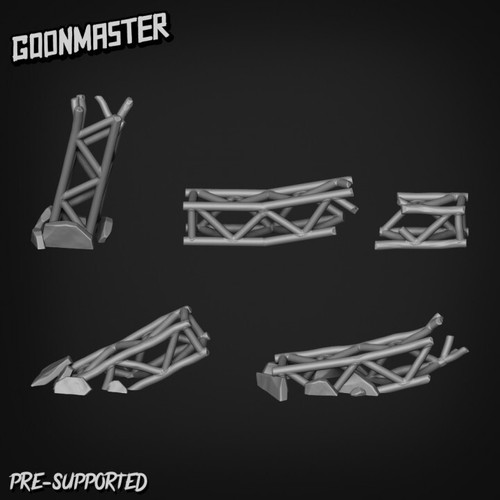 Steel struts basing kit - steel,
