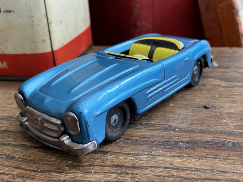 1950s tin litho - tin, benz