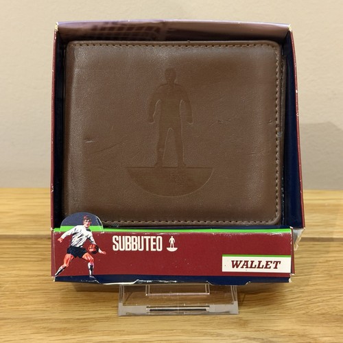 Rare subbuteo brown wallet new - rare,