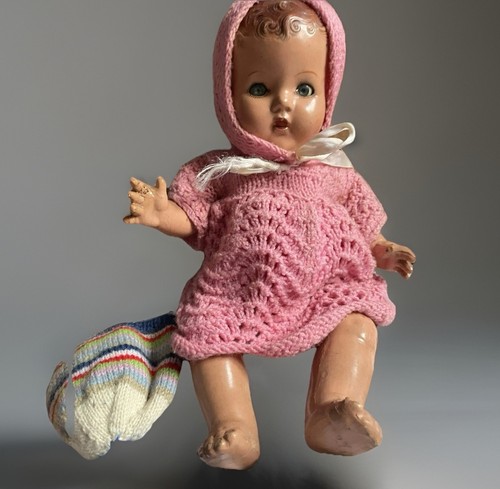 Vintage composite doll - vintage,