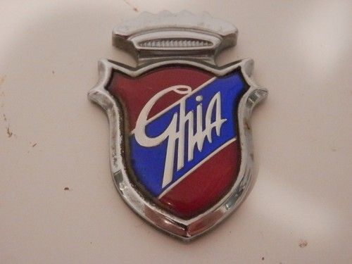 Car badge ghia - car,