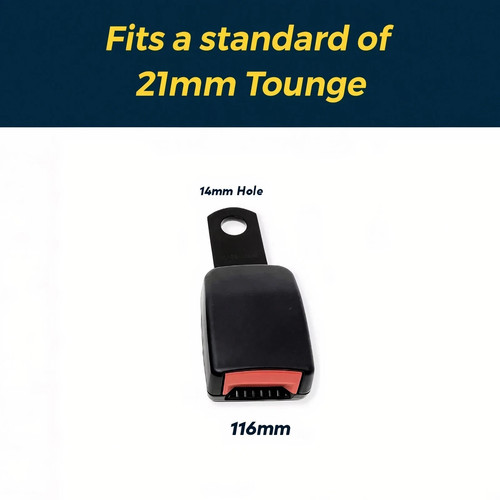 116mm seat belt buckle - seat,