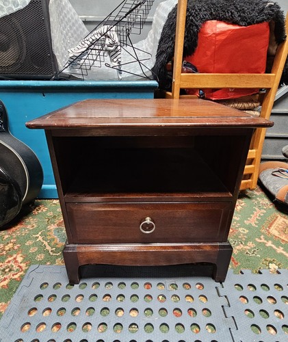 Stag minstrel bedside table - minstrel,