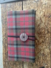 Red Tartan Clutch Bag By Black