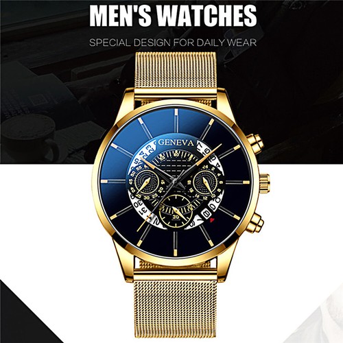 Geneva military mens stainless - geneva,
