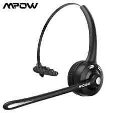 MPOW BH453A Wireless On Ear Bluetooth Noise Cancelling Headset Truck Driver