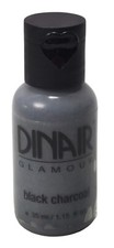 Dinair Airbrush Makeup Glamour Foundation 1.15 oz Black Charcoal NOS