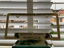 Michigan State University Alumni Club License Plate Surround