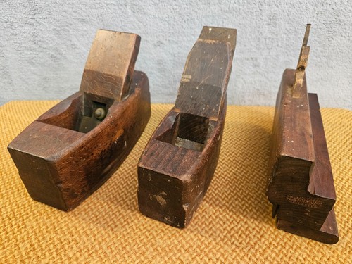 Antique job lot wooden hand - lot,