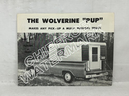 1964 1965 wolverine pup pickup - wolverine,
