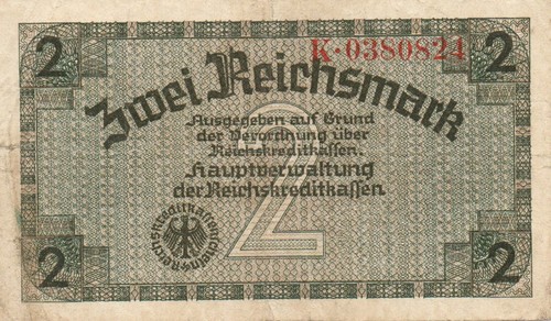 Genuine german reichsmark - german,