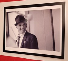 'FRANK SINATRA'LAS VEGAS A5 FRAMED LTD EDITION PHOTO MUSIC MEMORABILIA FPOST £7