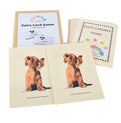 Pairs card game cute - card, –