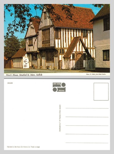 Postcard priests house - -,