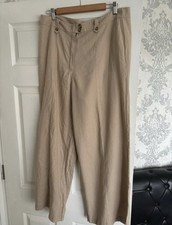 Fat Face Beige Sand Linen