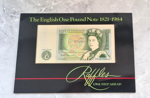 The english one pound note - english,