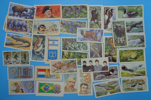 132 brooke bond tea cards - bond, job